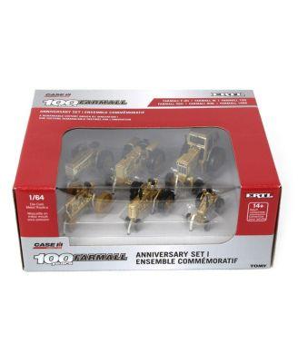Gold Chase 1/64 International Harvester Farmall Tractor 100th Anniversary Set 14 - Ages 5-7 by ERTL