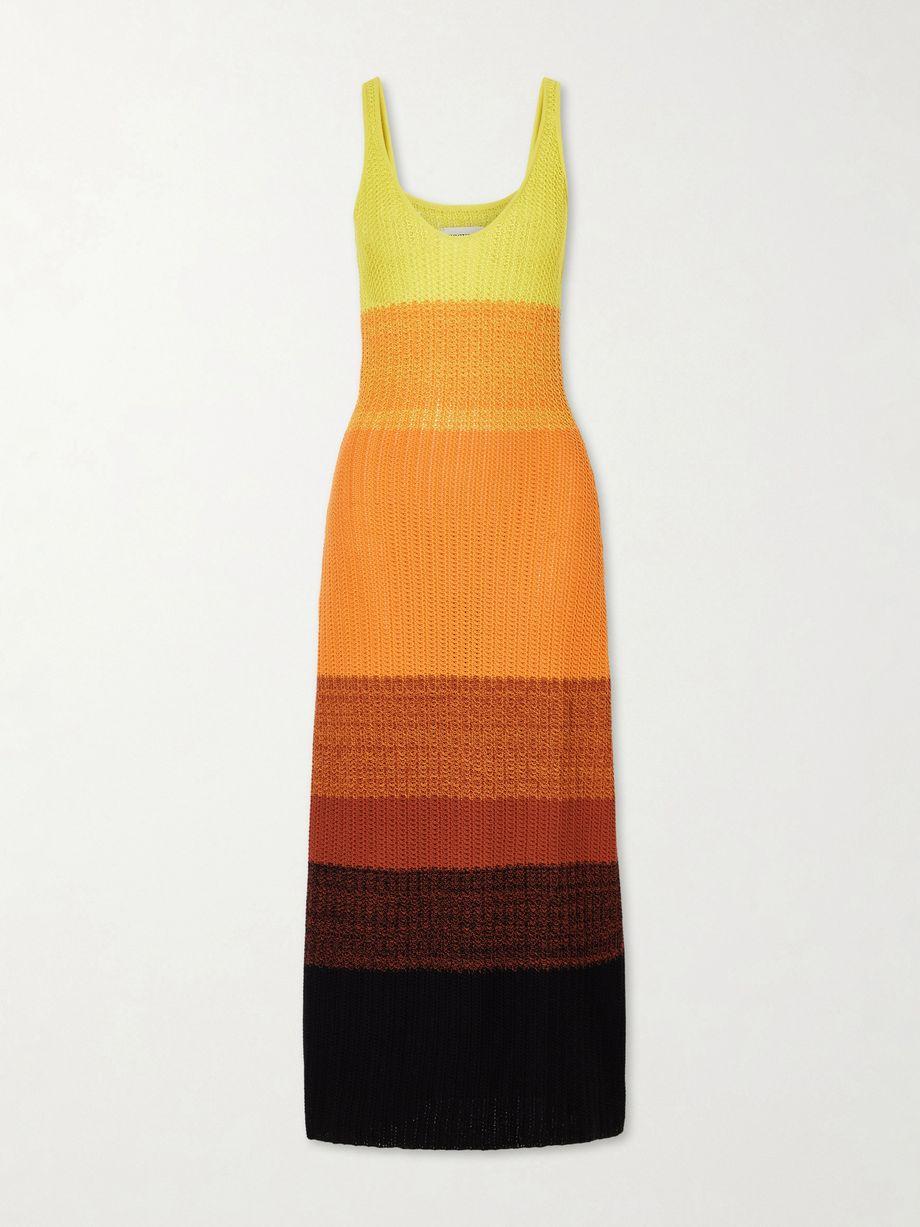 Huaral cotton maxi dress by ESCVDO