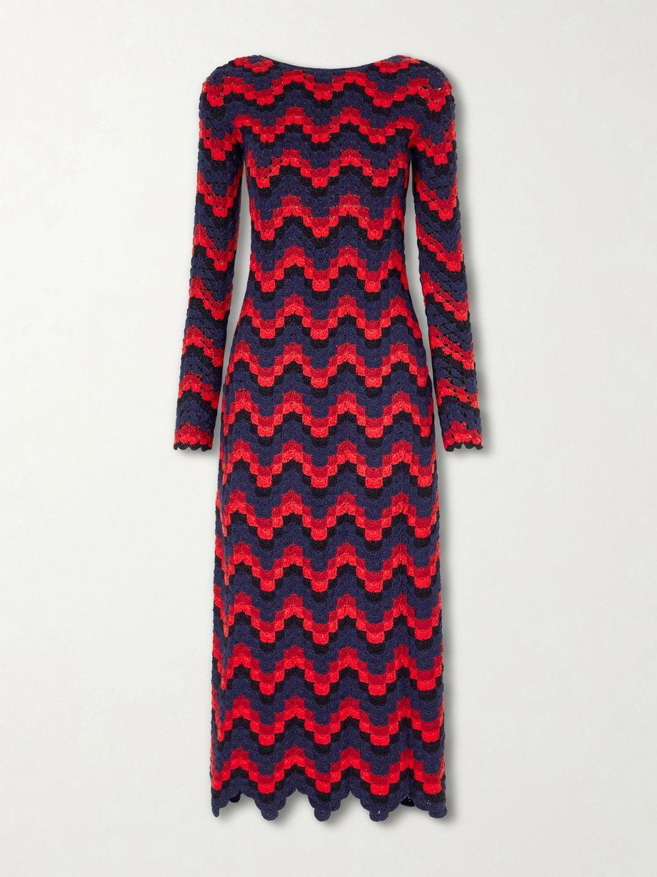 Ursula crocheted cotton maxi dress by ESCVDO