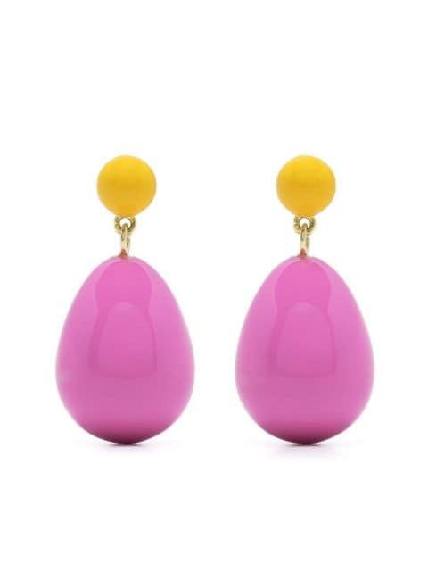 drop-design earrings by ESHVI