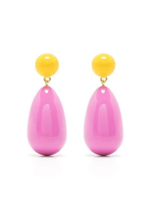 drop-design earrings by ESHVI