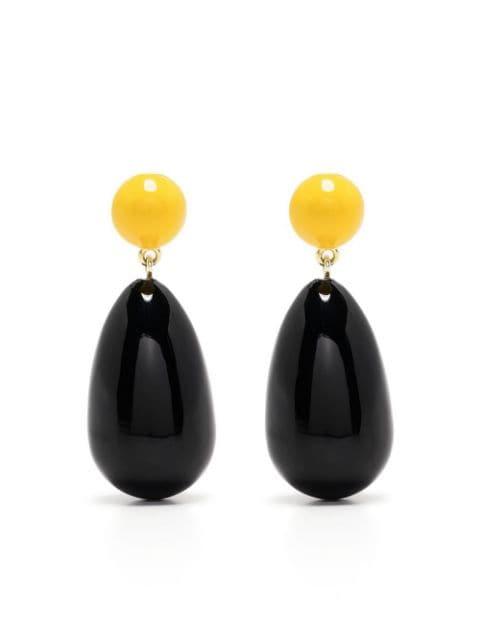 drop-design earrings by ESHVI