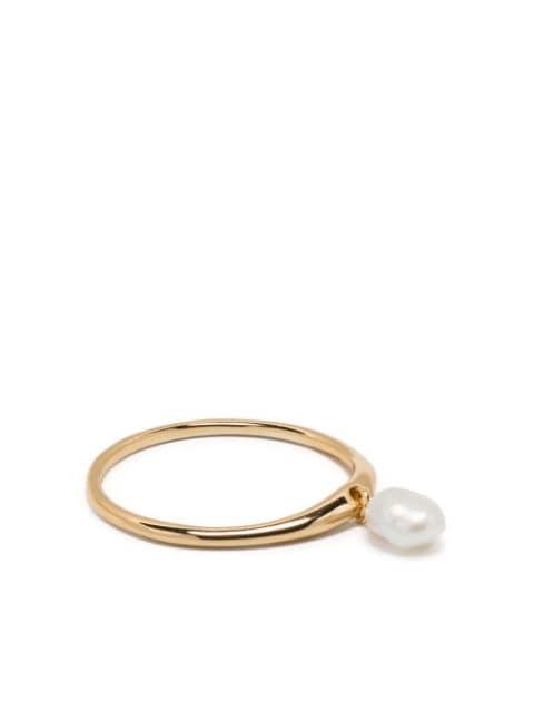 pearl chain ring by ESHVI