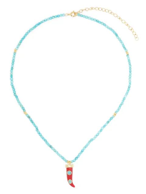 stone necklace by ESHVI