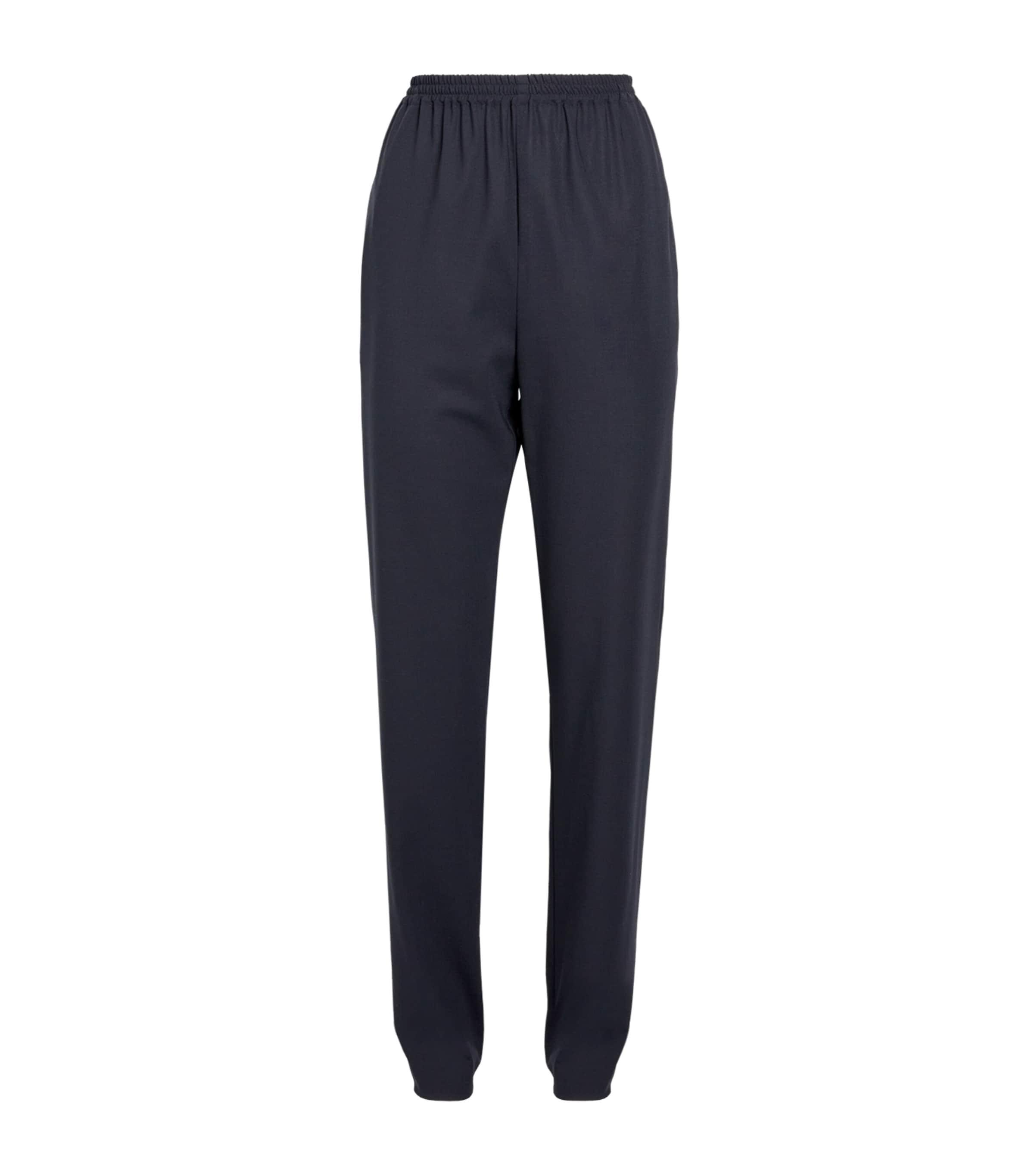 Eskandar Wool Tapered Trousers by ESKANDAR
