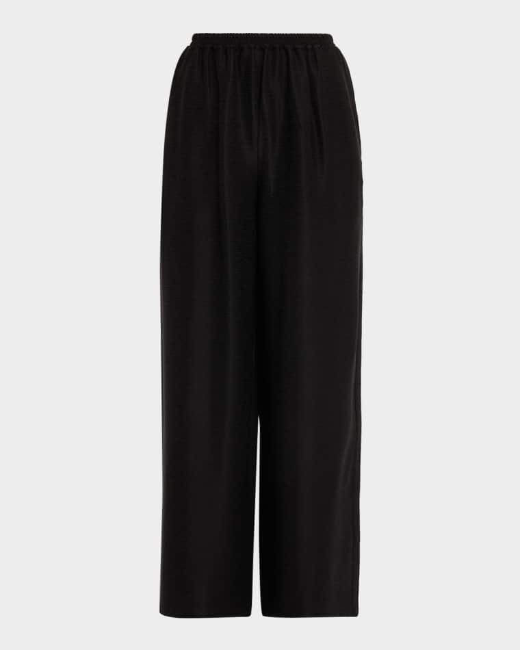 Linen Flared Trousers by ESKANDAR