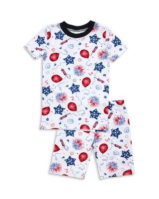 Boys' Printed Short Sleeved Top & Shorts Pajama Set - Little Kid by ESME