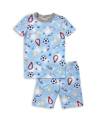 Boys' Soccer Short Sleeved Shorts Pajama Set - Little Kid by ESME