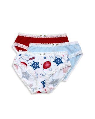 Girls' Lace Trim Underwear by ESME