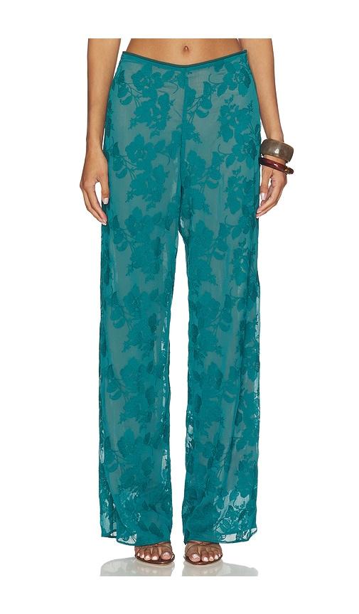 Especia Sophie Maxi Pants in Teal by ESPECIA
