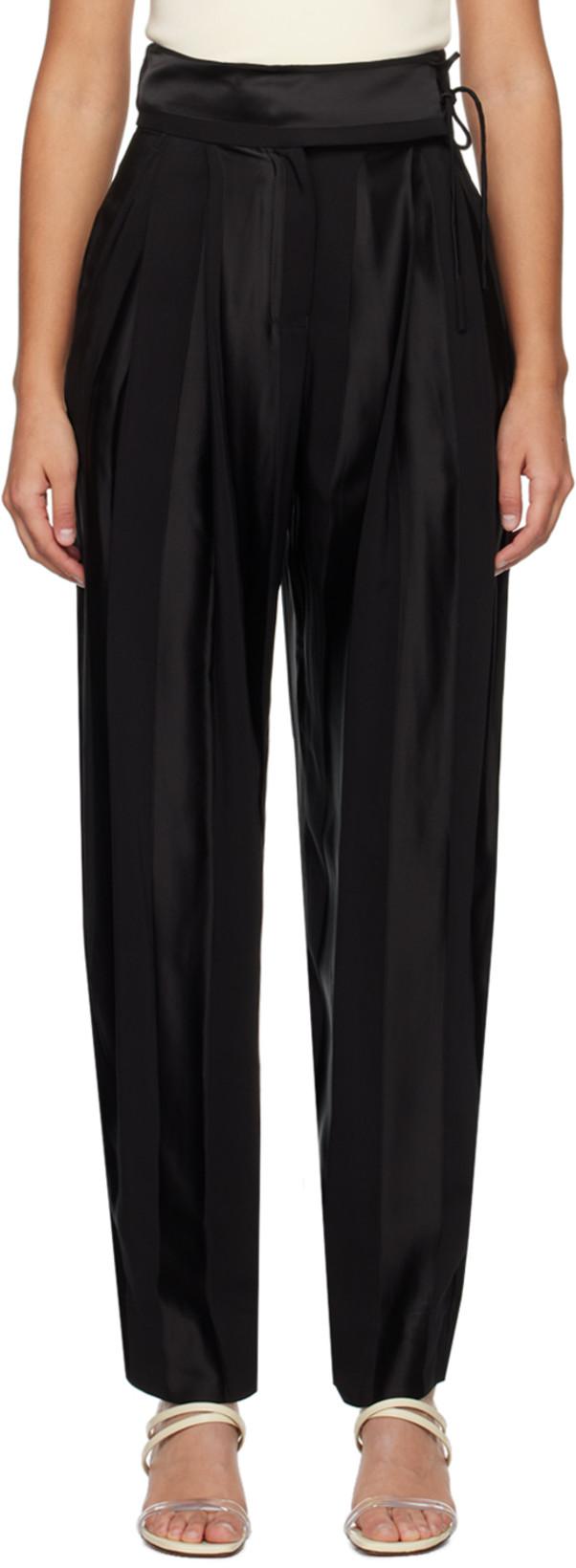 Black Modus Trousers by ESSE STUDIOS