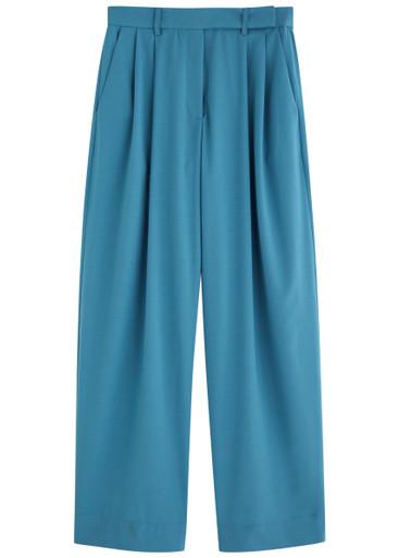 Homme wide-leg woven trousers by ESSE STUDIOS