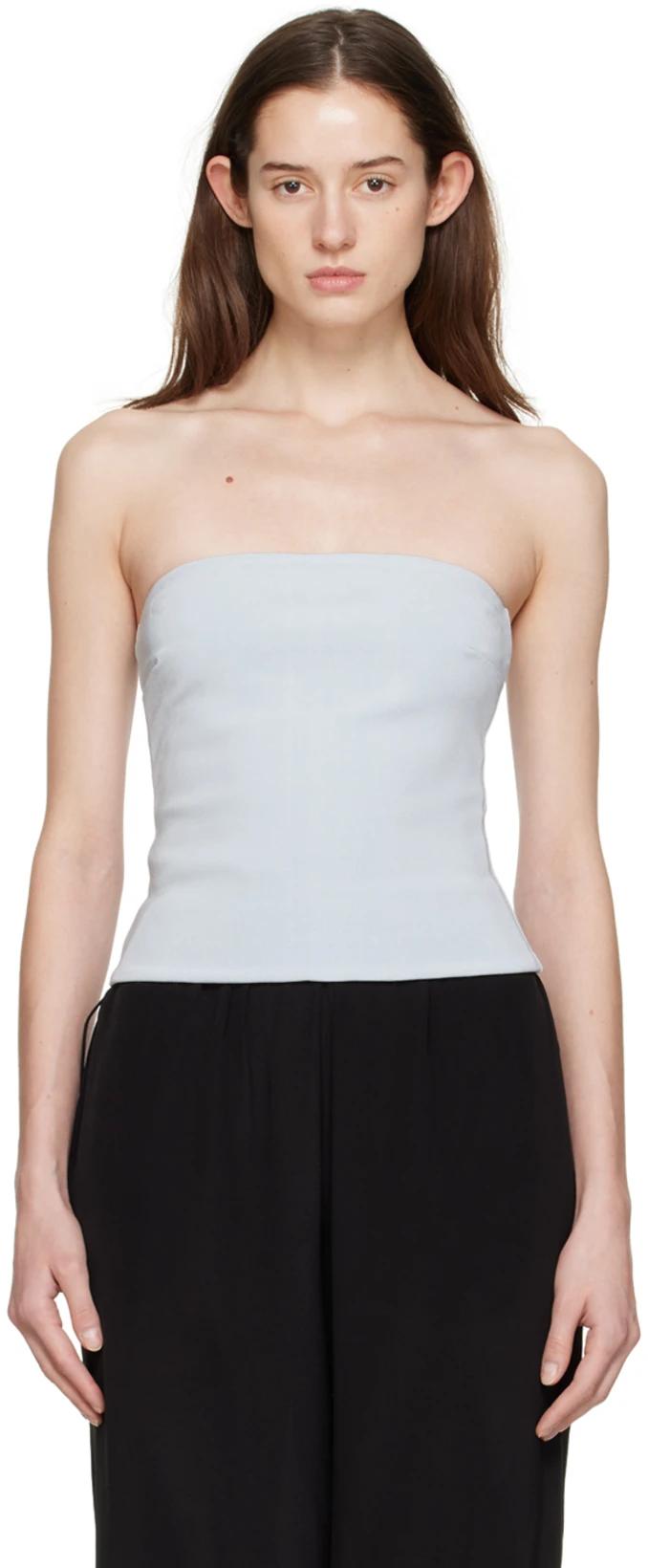 SSENSE Exclusive Blue Tank Top by ESSE STUDIOS