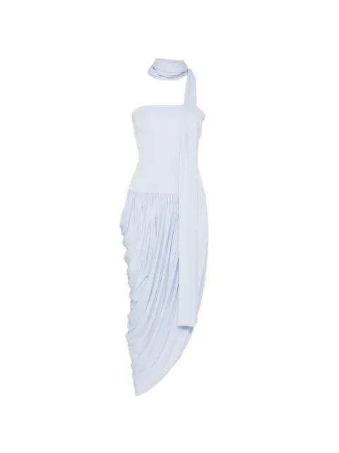 strapless draped dress by ESSE STUDIOS strapless draped dress by ESSE STUDIOS