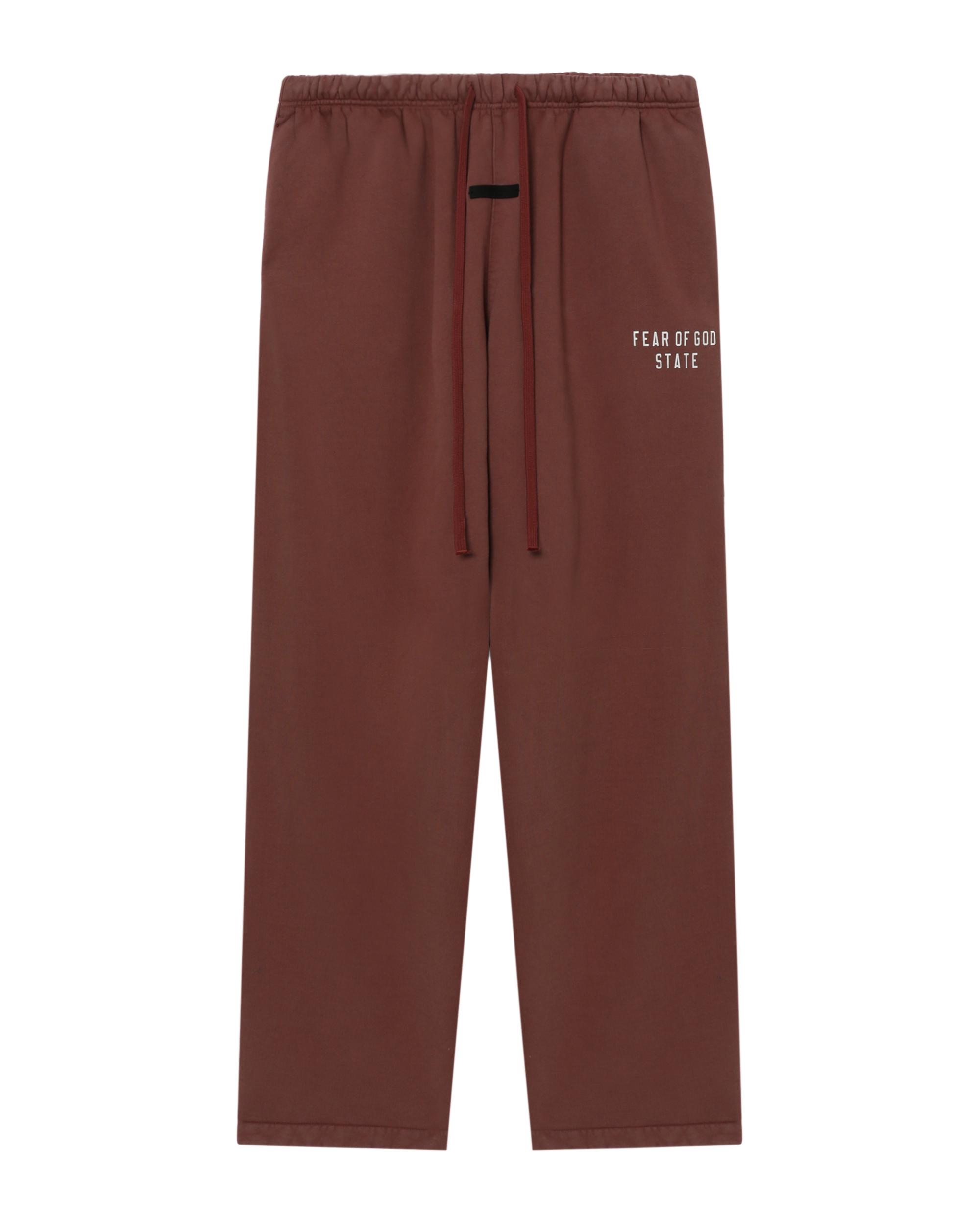 Heavy fleece relaxed pants by ESSENTIALS