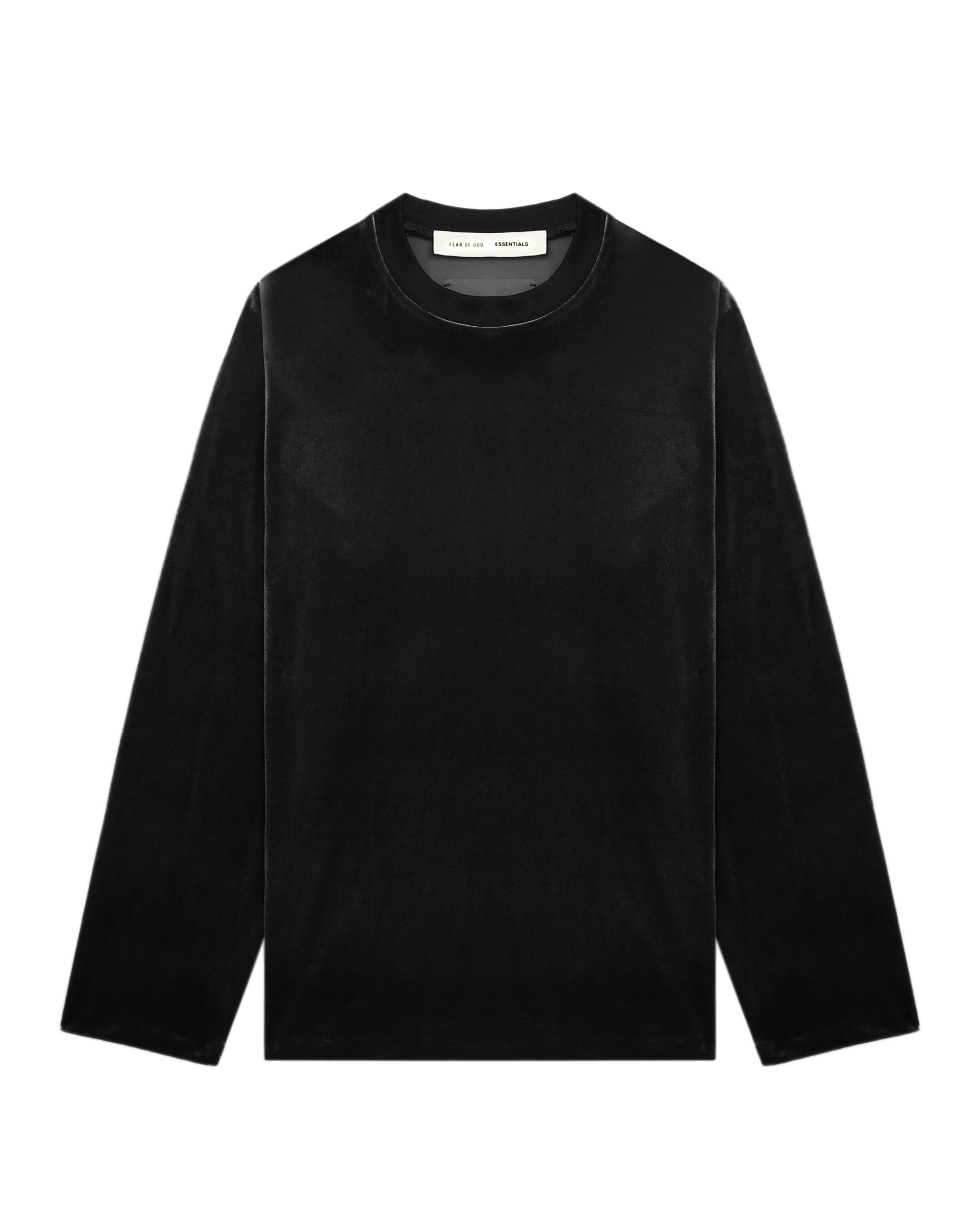 Velvet long sleeve tee by ESSENTIALS