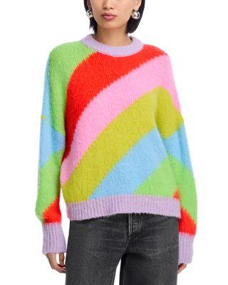 Color Blocked Crewneck Sweater by ESSENTIEL ANTWERP