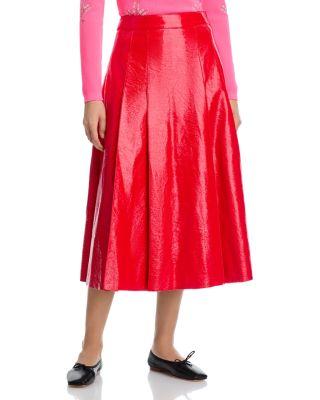 Faux Leather Maxi Skirt by ESSENTIEL ANTWERP