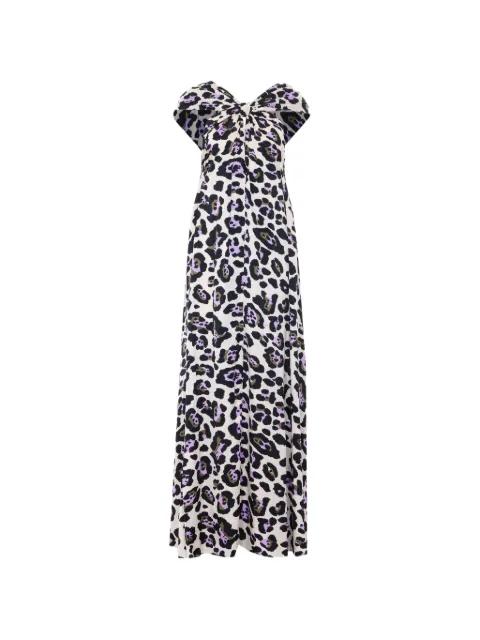 Jaycee A-line halterneck maxi dress by ESSENTIEL ANTWERP