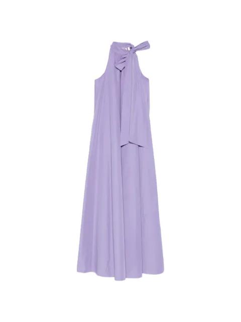 Jayda high-neck bow maxi dress by ESSENTIEL ANTWERP