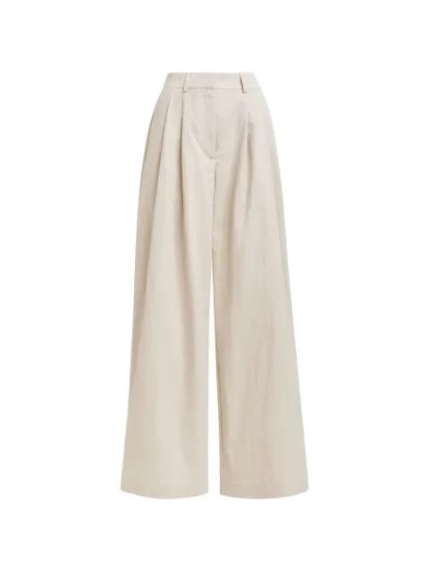 Jazmine belt-loop pleated trousers by ESSENTIEL ANTWERP
