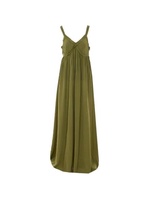 V-neck flared maxi dress by ESSENTIEL ANTWERP