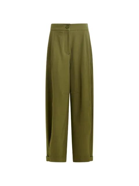 barrel-leg pleated trousers by ESSENTIEL ANTWERP