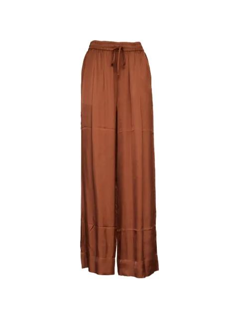 drawstring wide leg trousers by ESSENTIEL ANTWERP