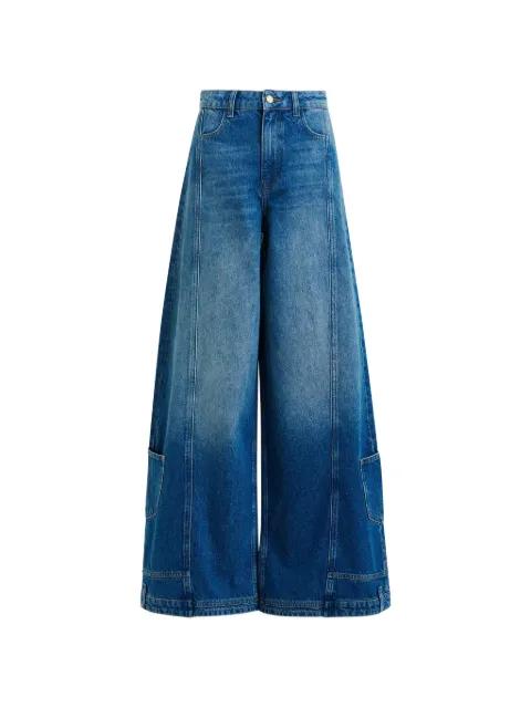 flap pocket flared jeans by ESSENTIEL ANTWERP