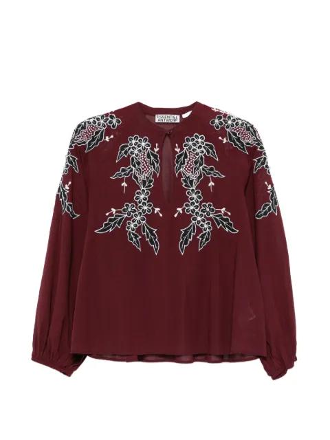 floral embroidered blouse by ESSENTIEL ANTWERP