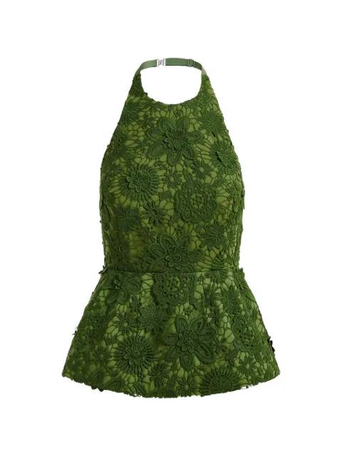 floral lace halter top by ESSENTIEL ANTWERP