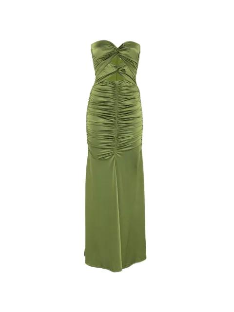 knot-detail midi dress by ESSENTIEL ANTWERP