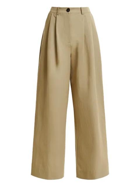 pleat-detail trousers by ESSENTIEL ANTWERP