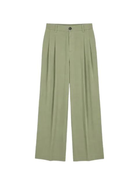 pleated wide-leg trousers by ESSENTIEL ANTWERP