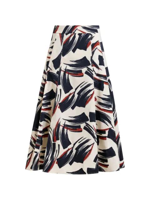 printed midi skirt by ESSENTIEL ANTWERP