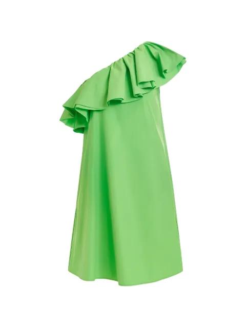 ruffle one-shoulder mini dress by ESSENTIEL ANTWERP