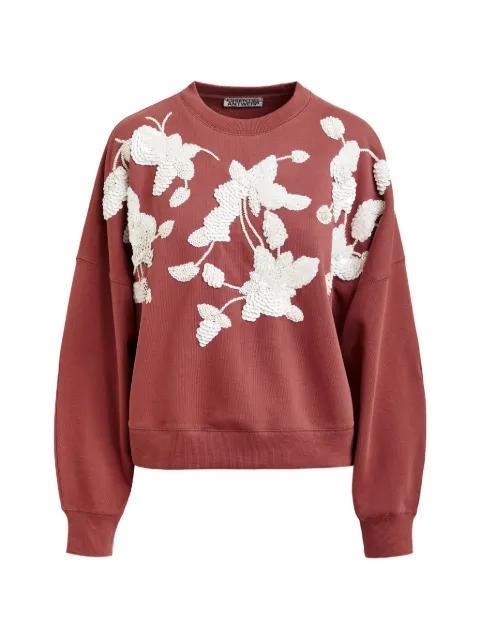 sequinned sweatshirt by ESSENTIEL ANTWERP