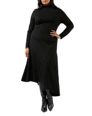 Abagail High Neck Dress by ESTELLE PLUS