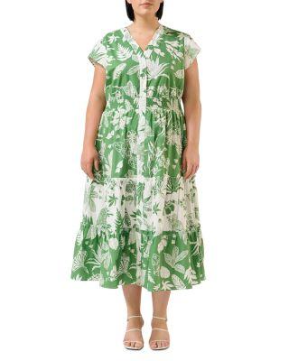 Amazonia Tiered Dress by ESTELLE PLUS