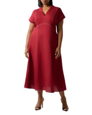 Arden Empire Waist Dress by ESTELLE PLUS