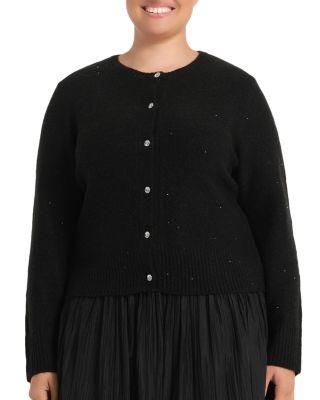 Night Sparkle Cardigan by ESTELLE PLUS