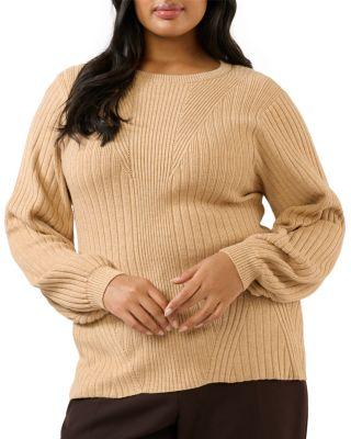 Remi Ribbed Sweater by ESTELLE PLUS
