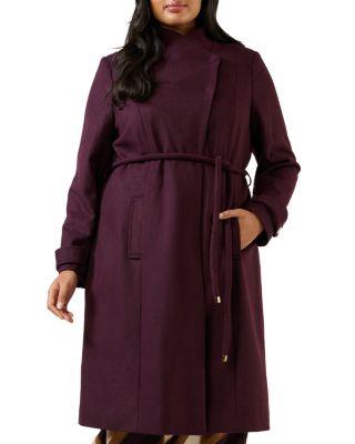 Reo Wrap Coat by ESTELLE PLUS