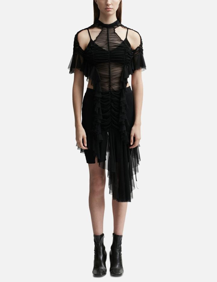 Ruched Low Waist Dress by ESTER MANAS