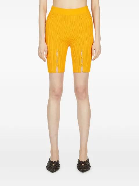button-detail shorts by ESTER MANAS