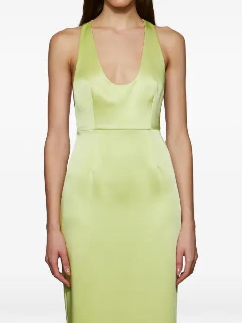 Constance satin racerback dress by ET OCHS
