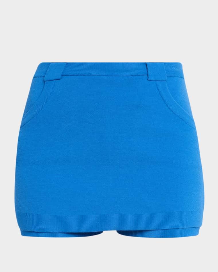 Dev Knit Mini Skort by ET OCHS