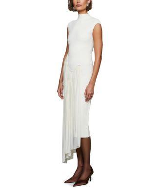 FRANCIS KNIT COMBO MIDI DRESS by ET OCHS