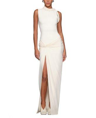Imogen Knit Combo Gown by ET OCHS