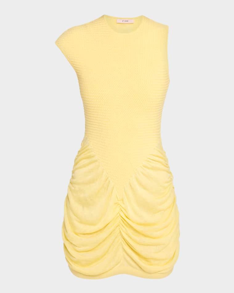 Ingrid Ruched Minidress by ET OCHS